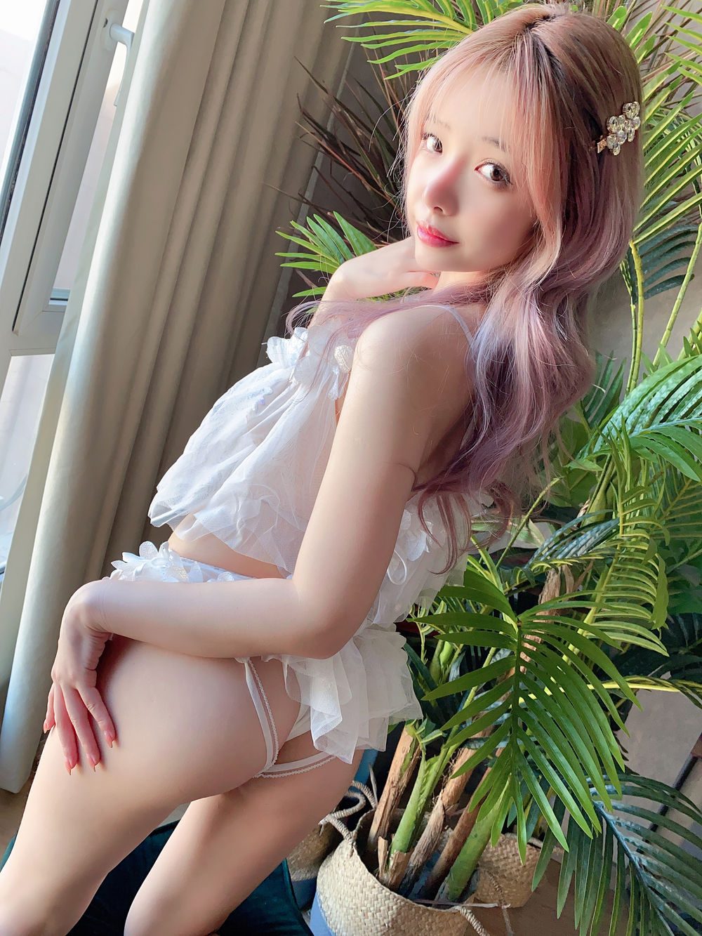 图片[3]-No.030-6月自拍礼包 – 纯白花朵 [29P]