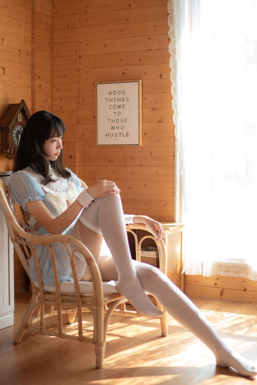图片[2]-No.018-蓝白女仆 [26P]