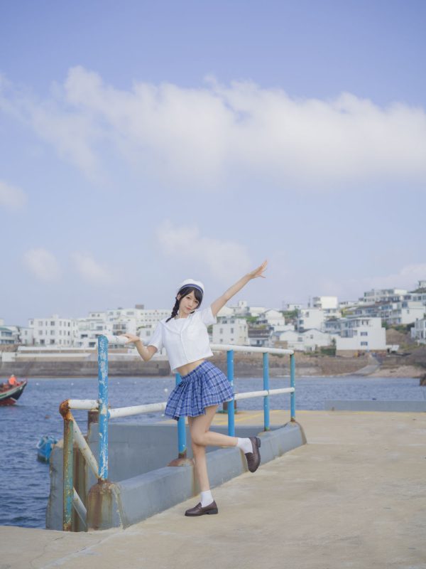 No.010-海风与少女 [14P]-慕色阁