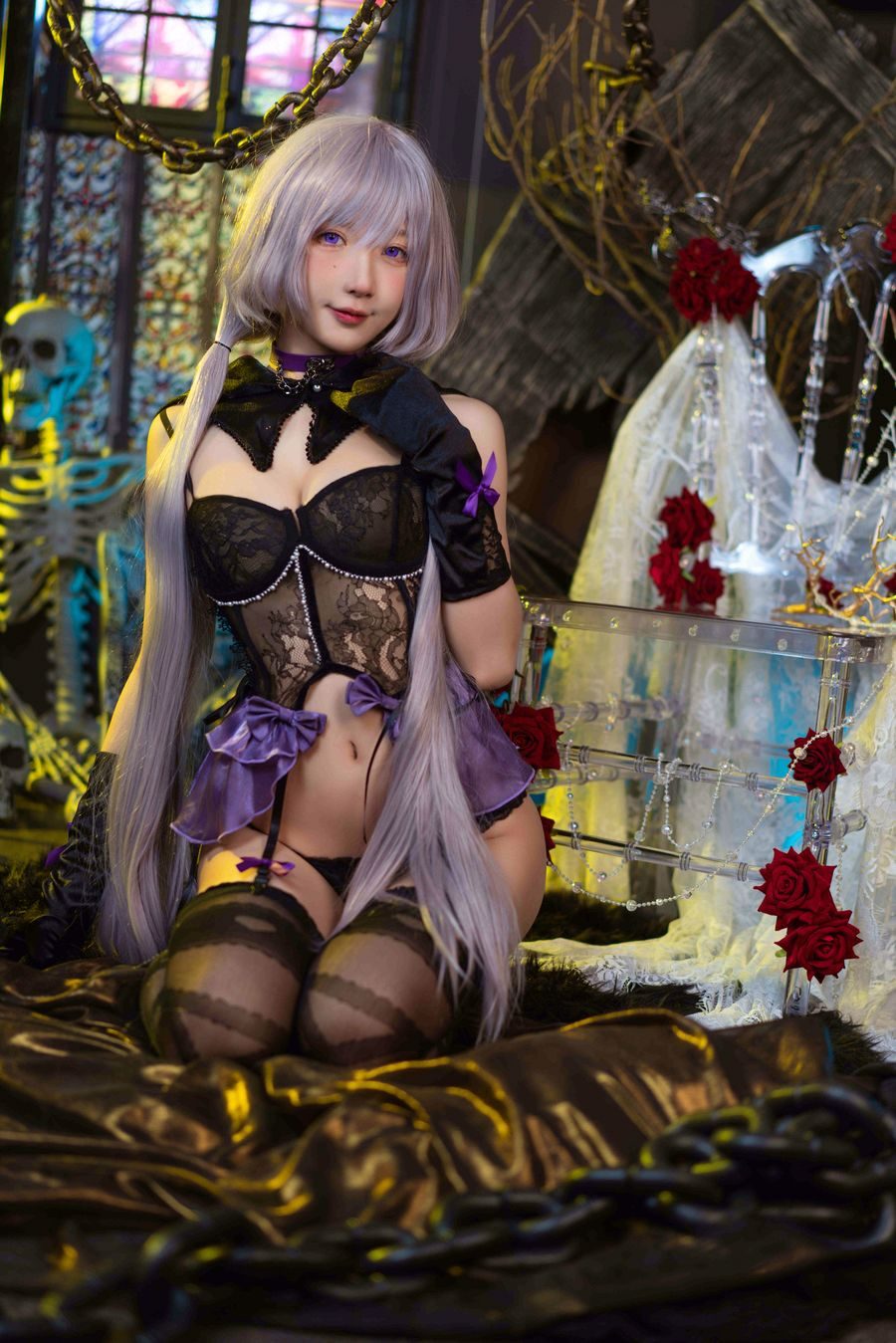 图片[3]-No.042-午夜瞌睡魔女 [40P]