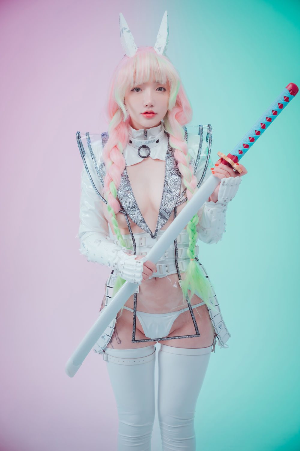 图片[2]-No.064-[DJAWA] Cyber Hunter Mitsuri [52P]