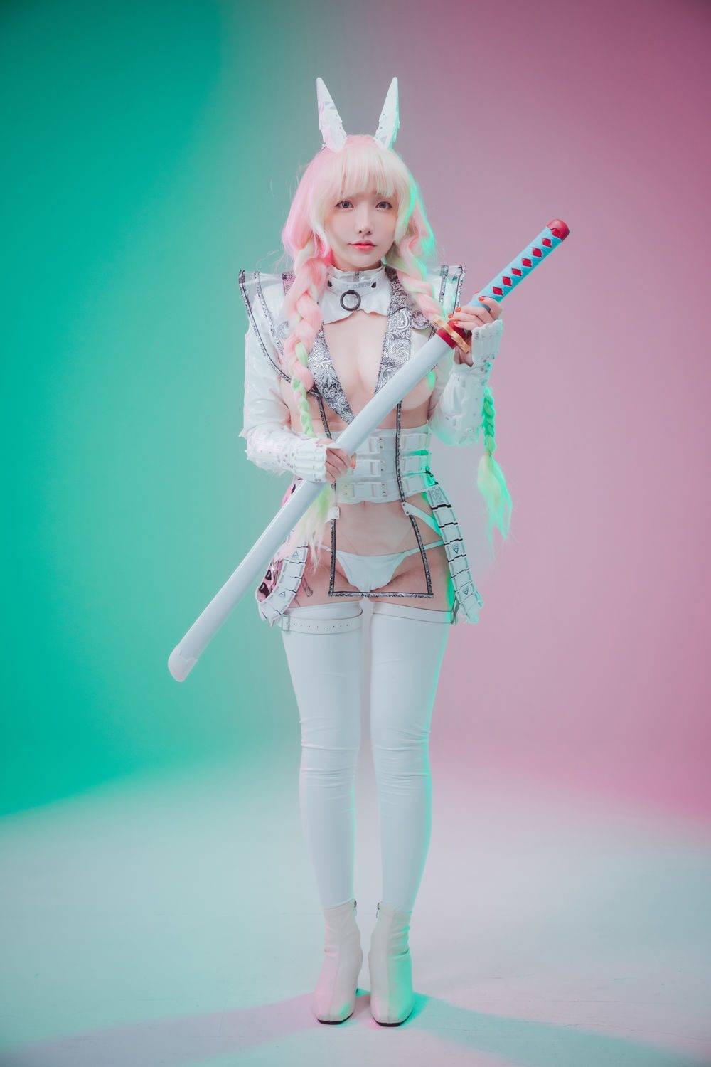 图片[3]-No.064-[DJAWA] Cyber Hunter Mitsuri [52P]