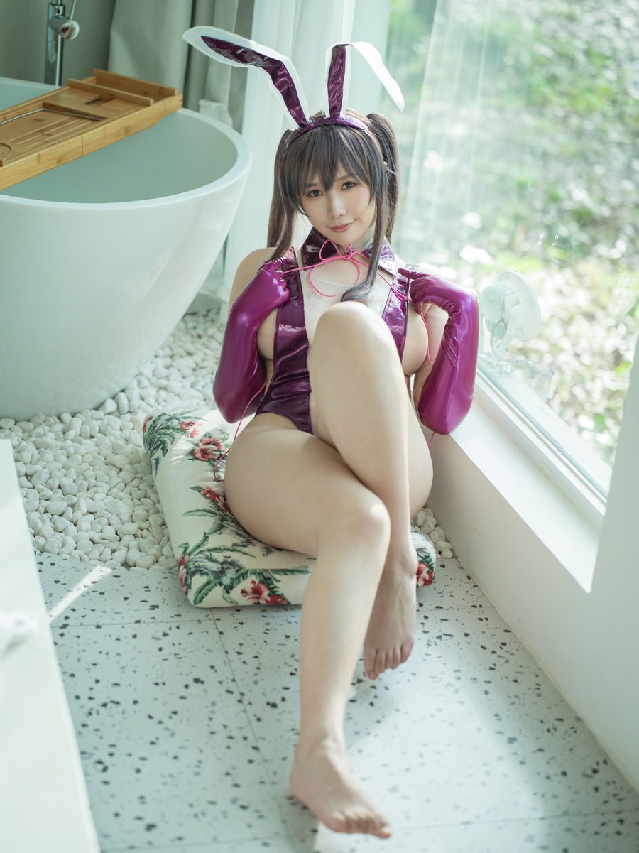 图片[3]-No.037-紫色透明泳装 [40P 1V]