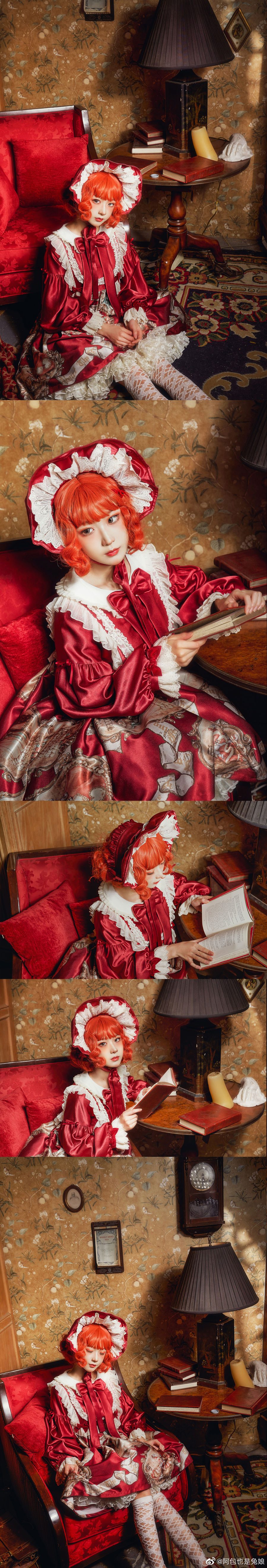 图片[2]-No.019-lolita红裙2 [28P]
