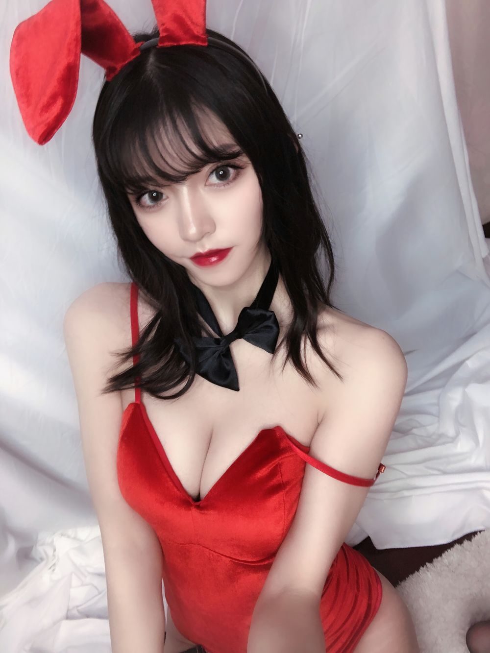图片[3]-No.010-红丝绒兔女郎 [64P]