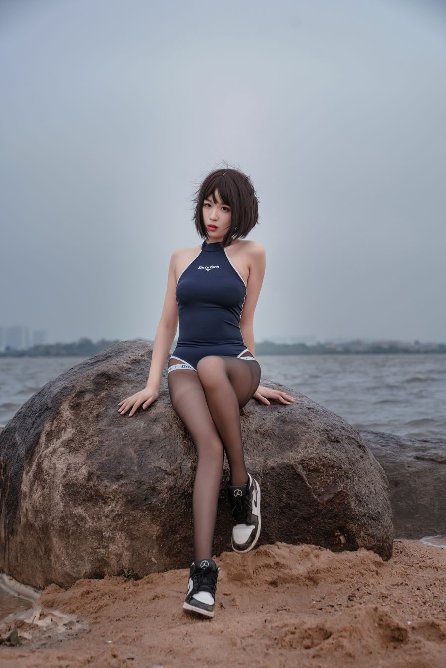 图片[3]-No.017-沙滩竞泳 [45P]