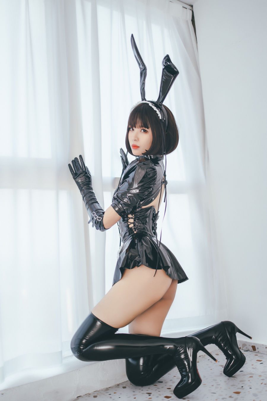 图片[3]-No.001-兔女郎女仆 [52P 1V]