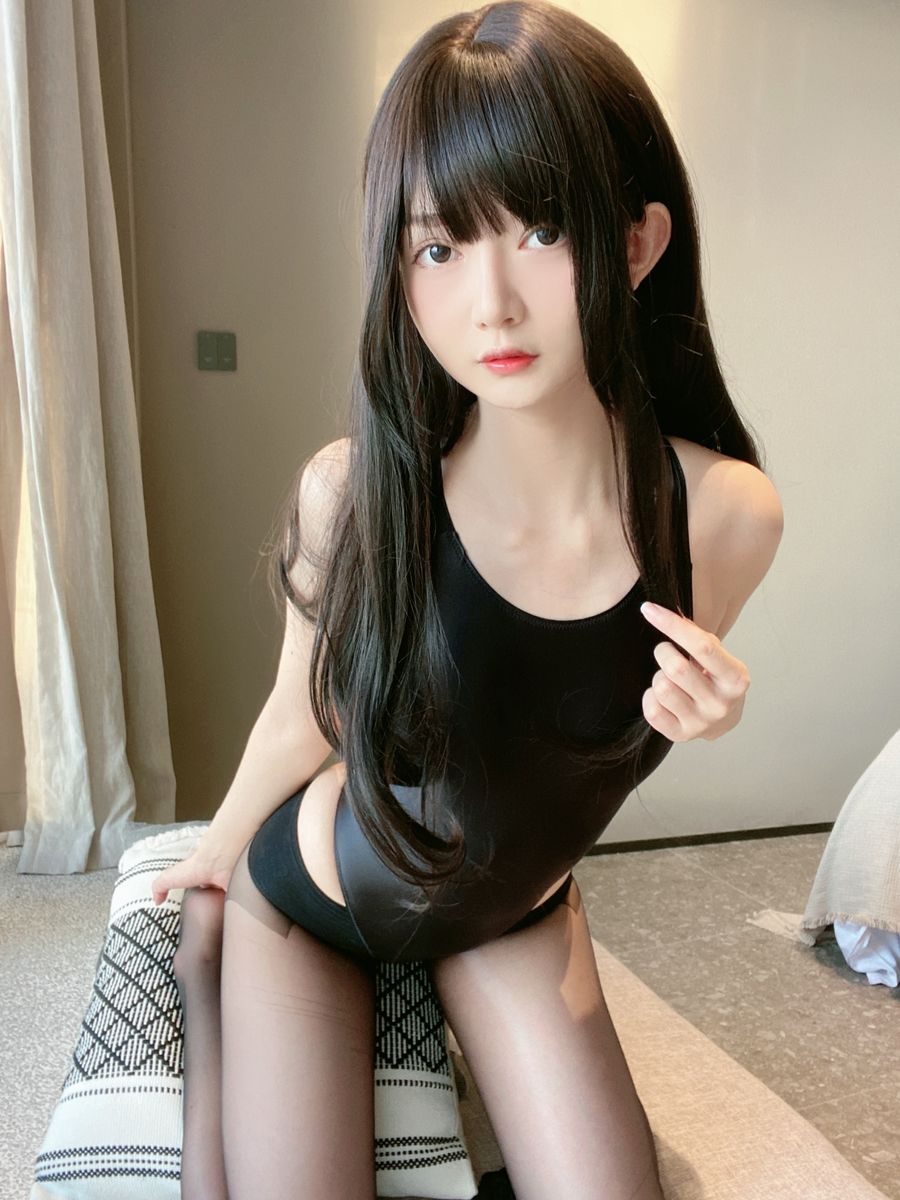 图片[3]-No.003-黑红泳装 [72P 2V]