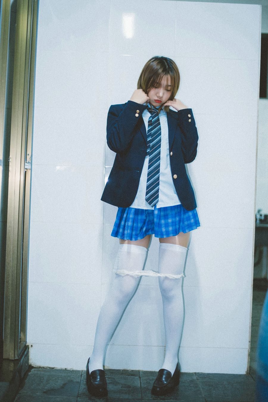 图片[3]-No.019-深夜公园JK [35P]