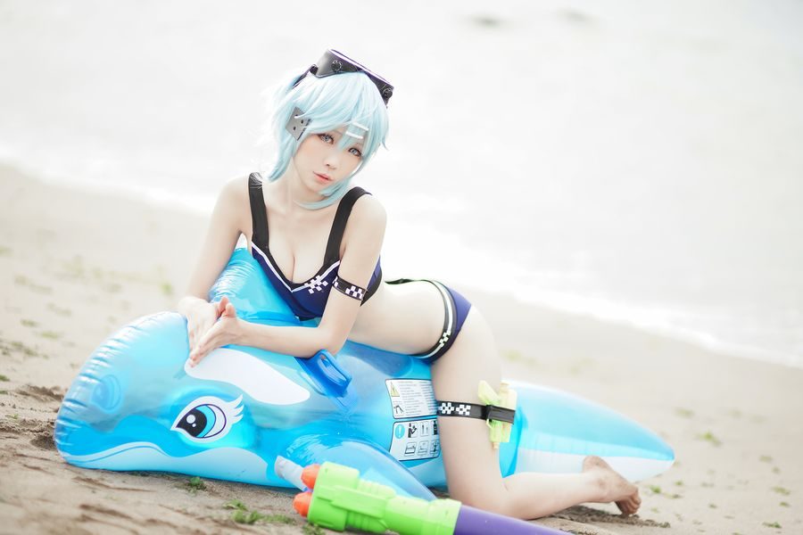 图片[3]-No.009-诗乃-海边 [35P]