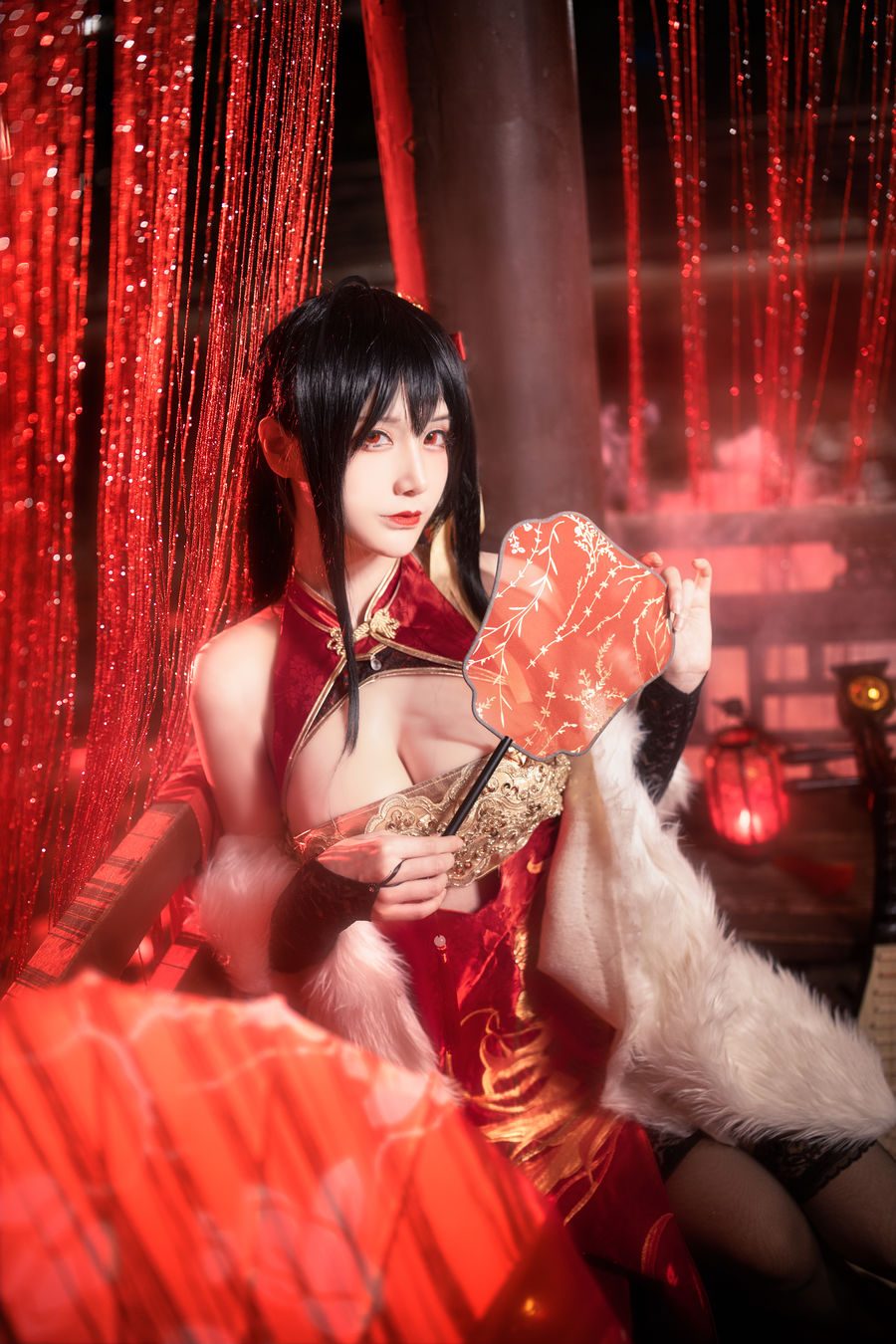 图片[2]-No.005-大凤旗袍 [14P]