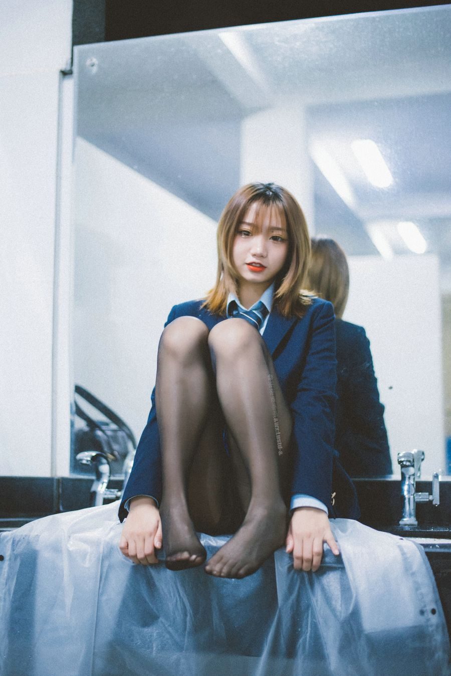 图片[2]-No.019-深夜公园JK [35P]