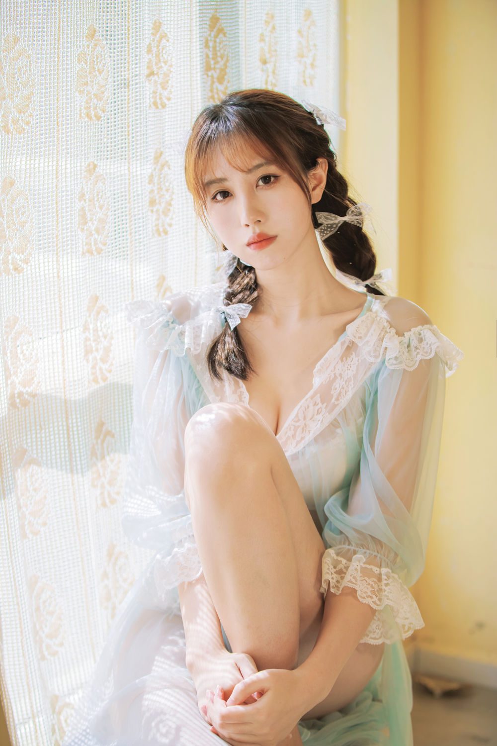 图片[2]-No.032-蓝纱衣 [40P]
