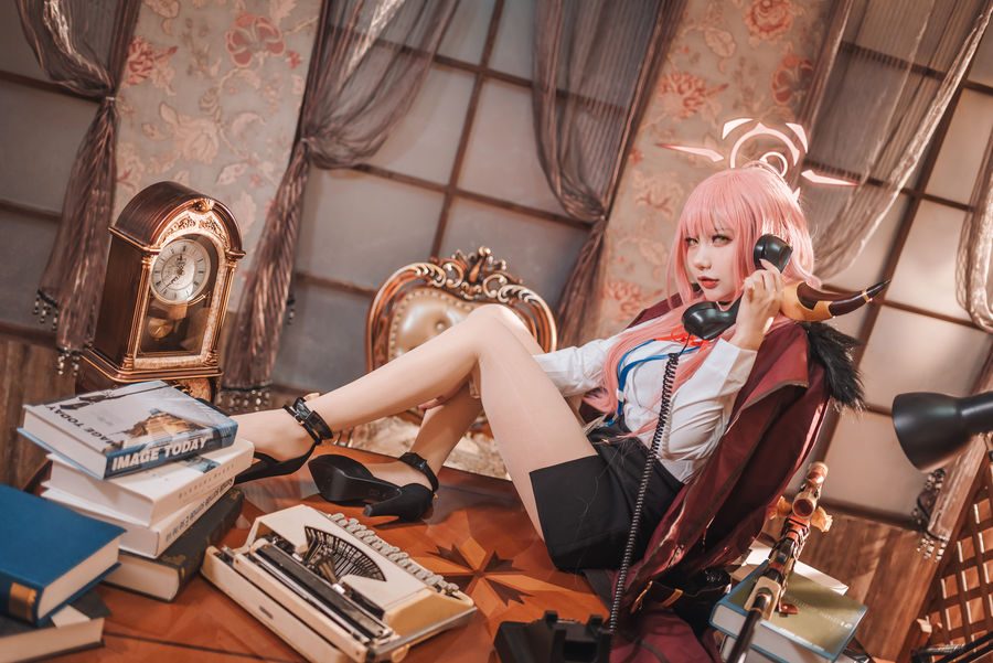 图片[2]-No.011-Blue Archive Aru Rikuhachima 碧蓝档案 陸八魔爱瑠 [20P]