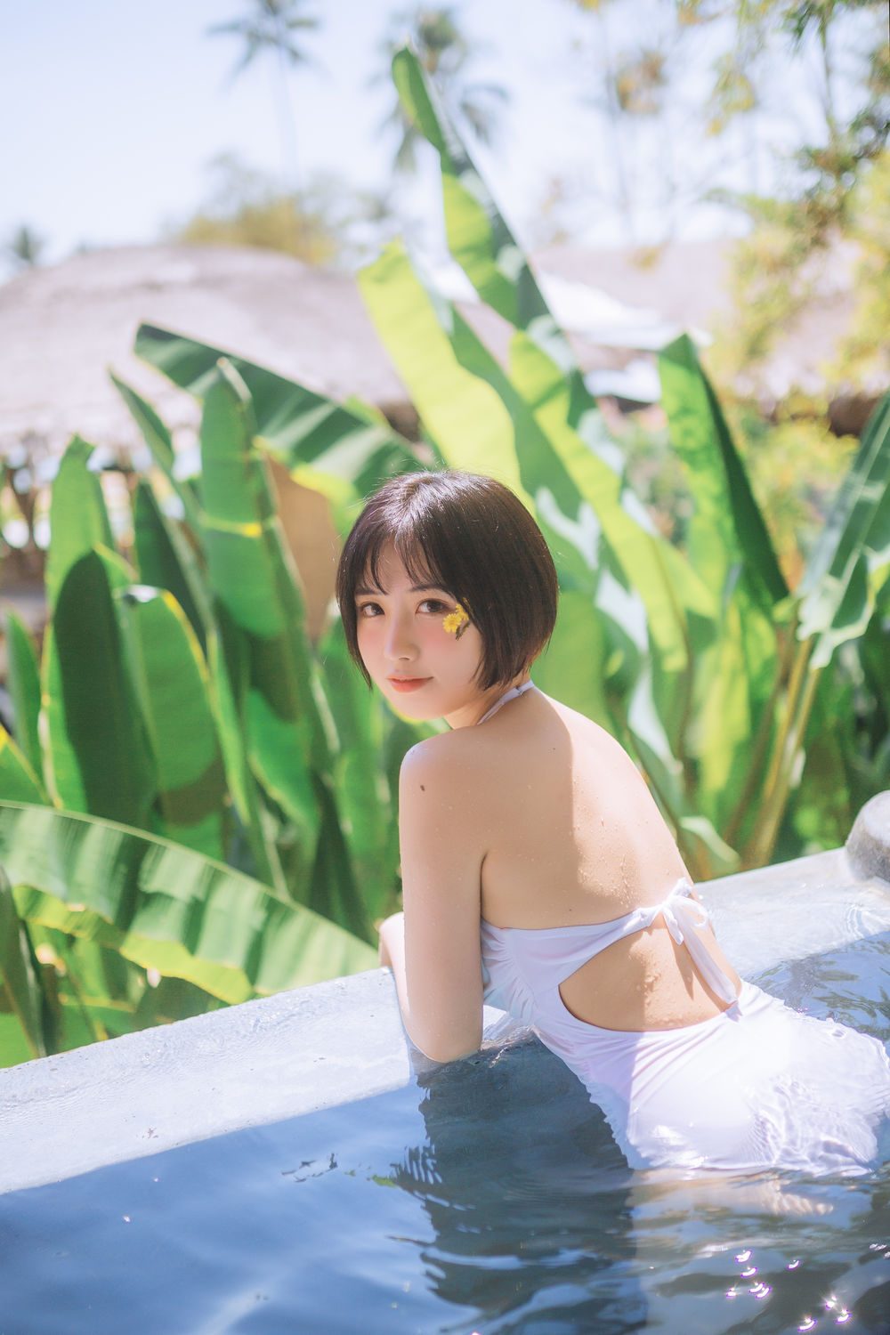 图片[3]-No.030-白色泳衣 [30P]