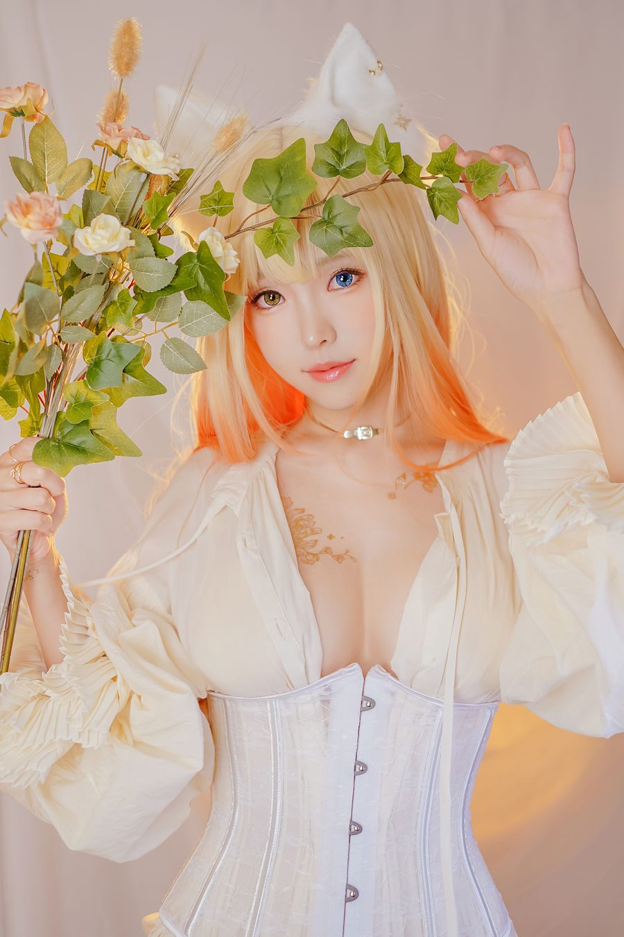 图片[2]-No.055-Cat魔女與貓 – Odd-eyed cat [41P 1V]