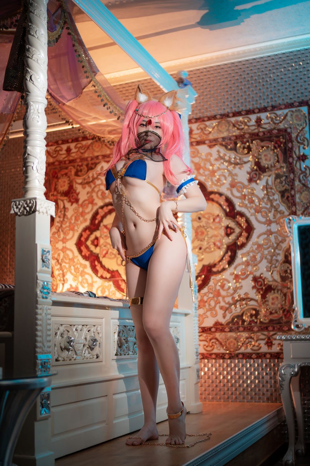 图片[2]-No.076-[CreamSoda]-Cosplay Tamamo + Kama (FGO) [40P]