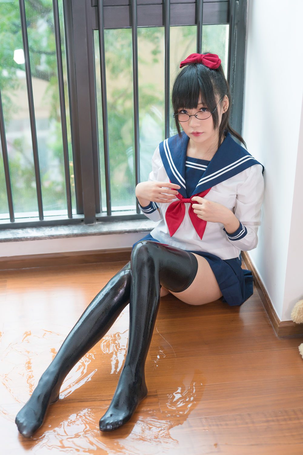 图片[2]-No.017-铭铭湿的JK [42P]