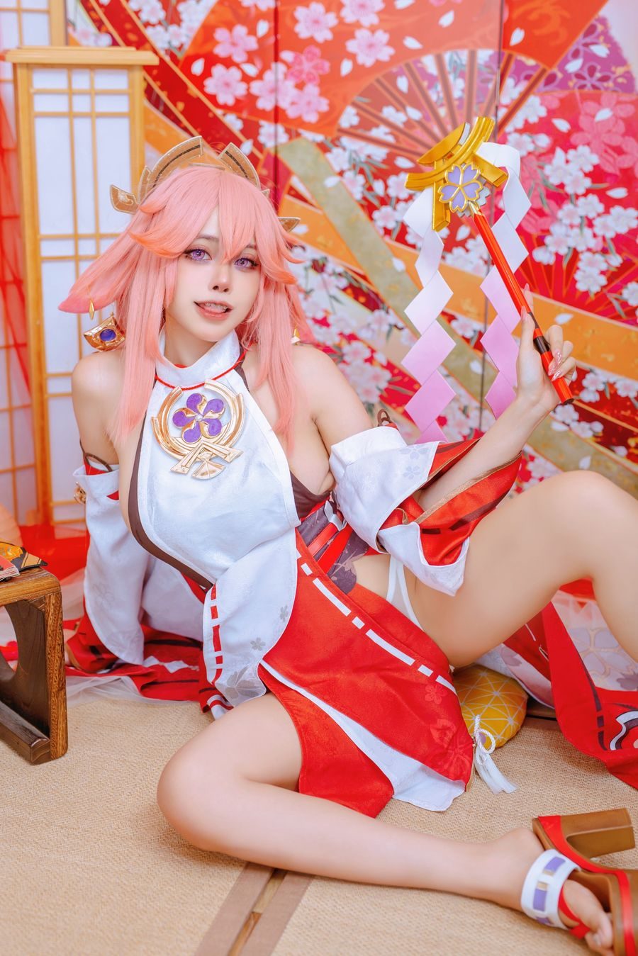 图片[2]-No.055-Yae Miko x Raiden Shogun [95P]
