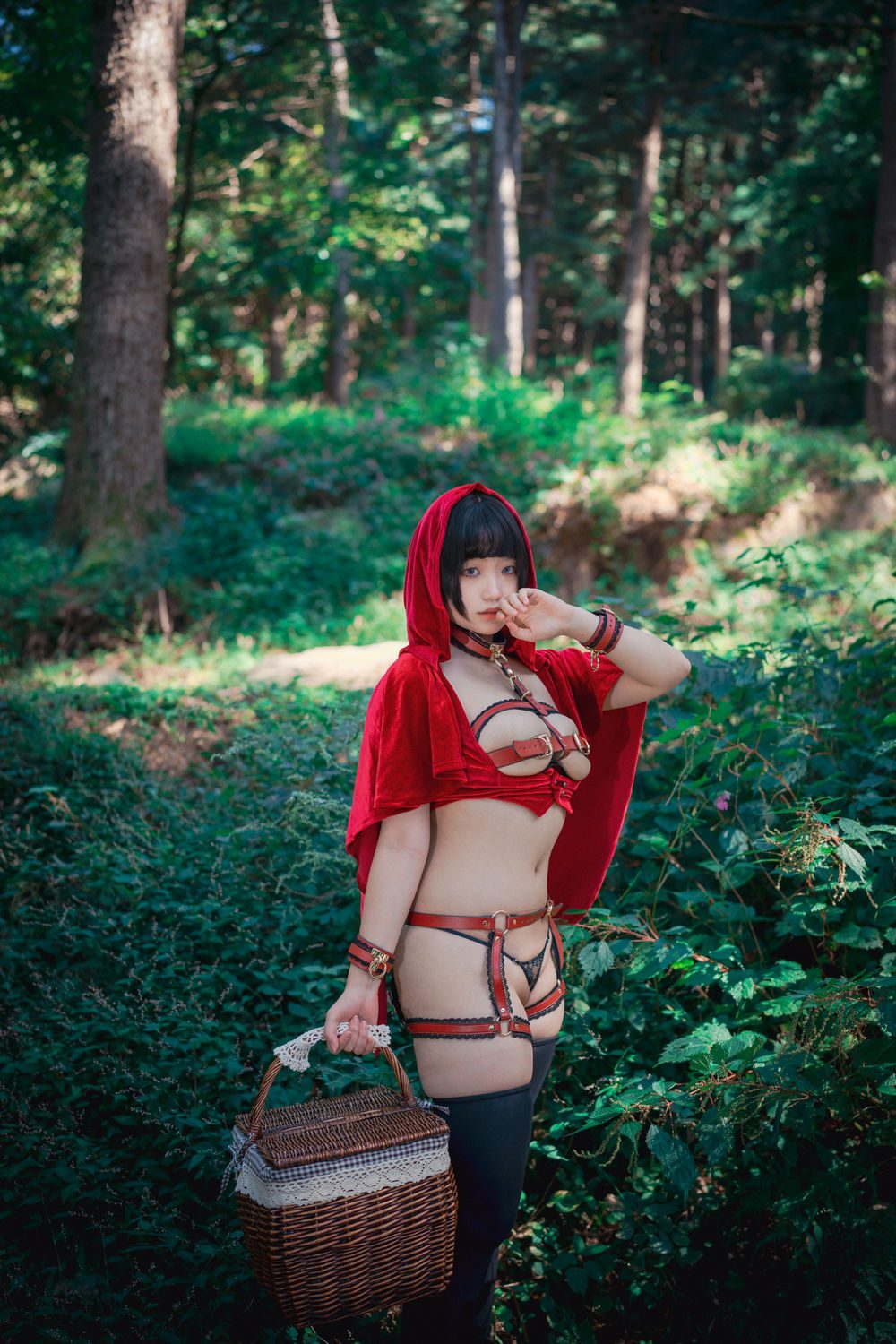 图片[2]-No.019-[DJAWA] Naughty Red Hiring Hood [125P]
