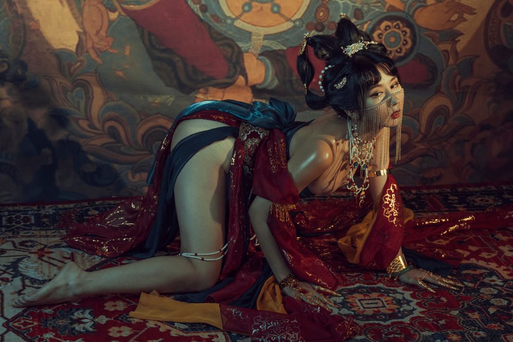 图片[3]-No.001-奶桃 敦煌 [45P]