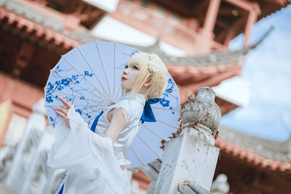 图片[2]-No.004-saber旗袍 [34P]