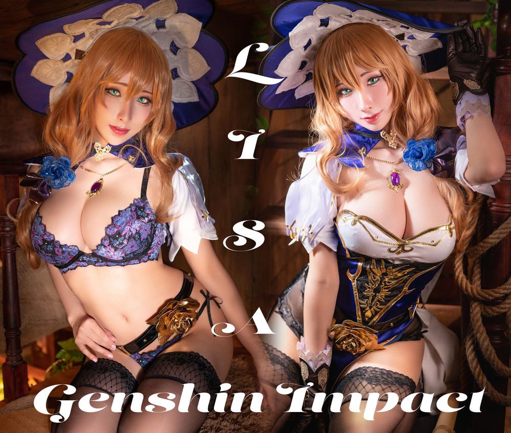 图片[3]-No.080-Genshin Impact Lisa 原神丽莎 [59P]