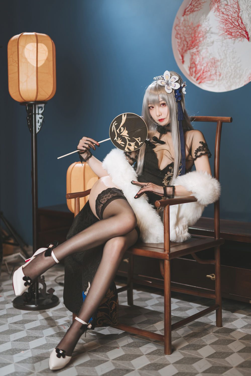 图片[2]-No.006-路易九世旗袍 [35P]