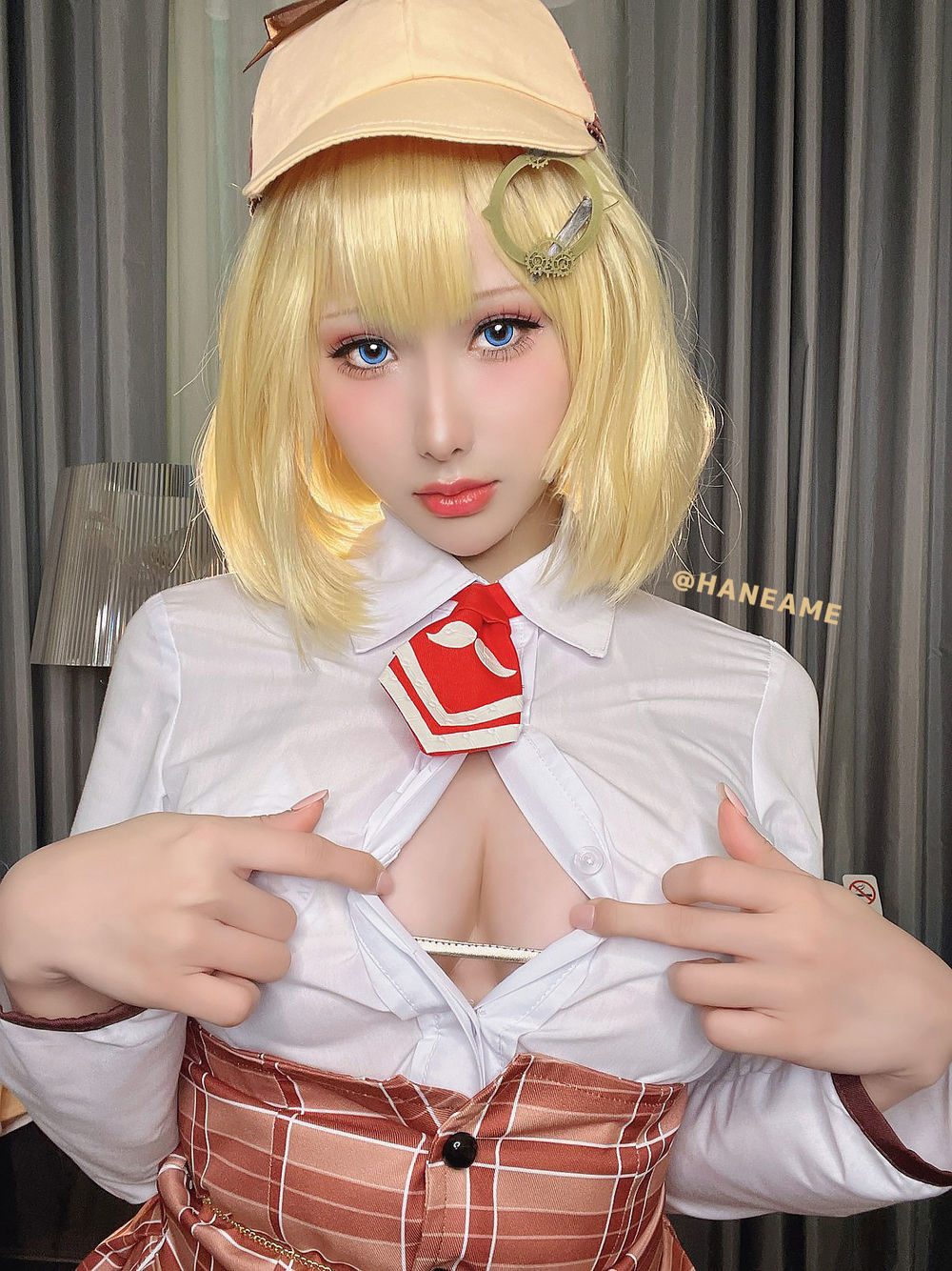 图片[3]-No.130-Hololive Amelia Waston Unifrom 制服 [20P]