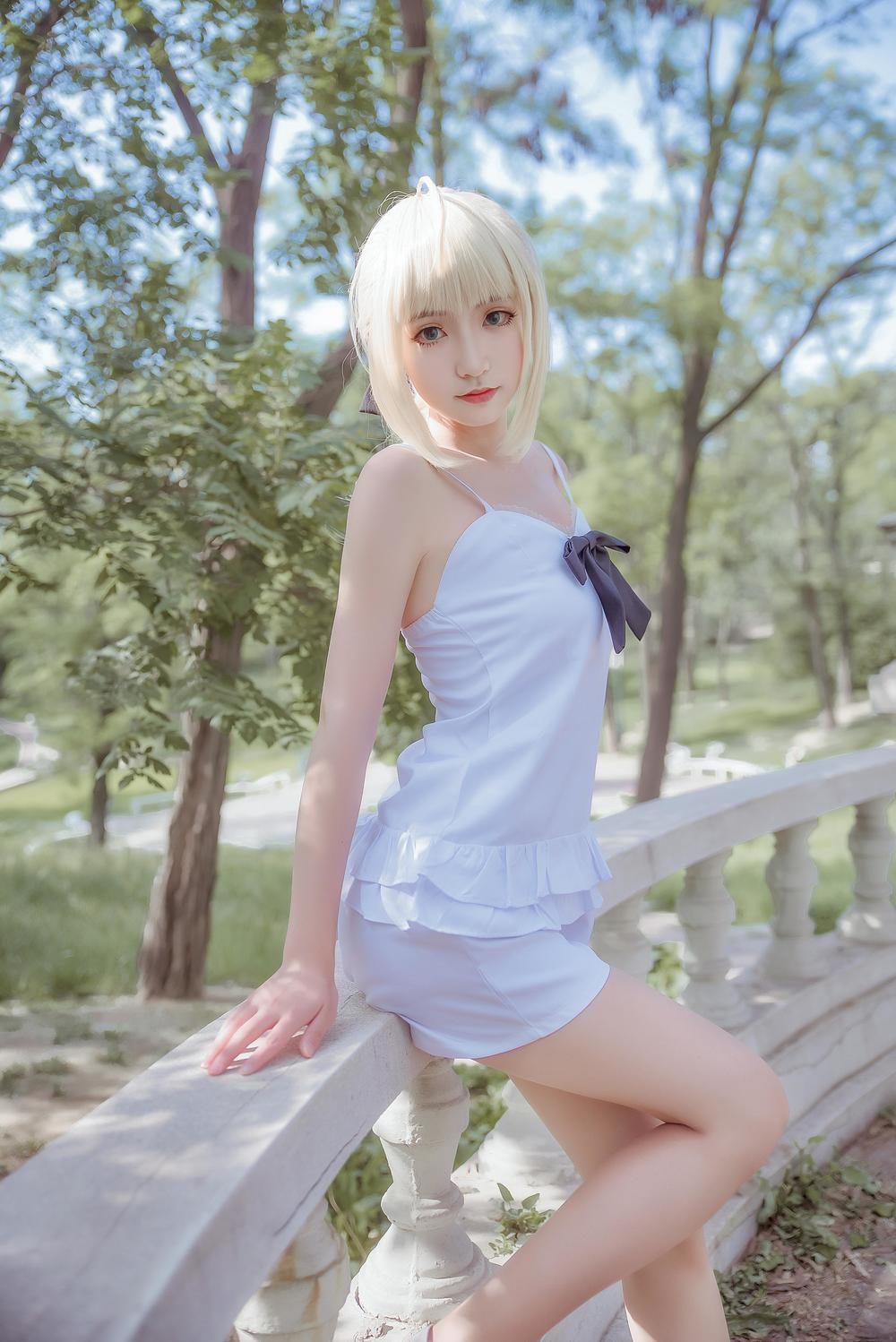 图片[2]-No.003-阿尔托莉雅 夏日记忆 [11P]