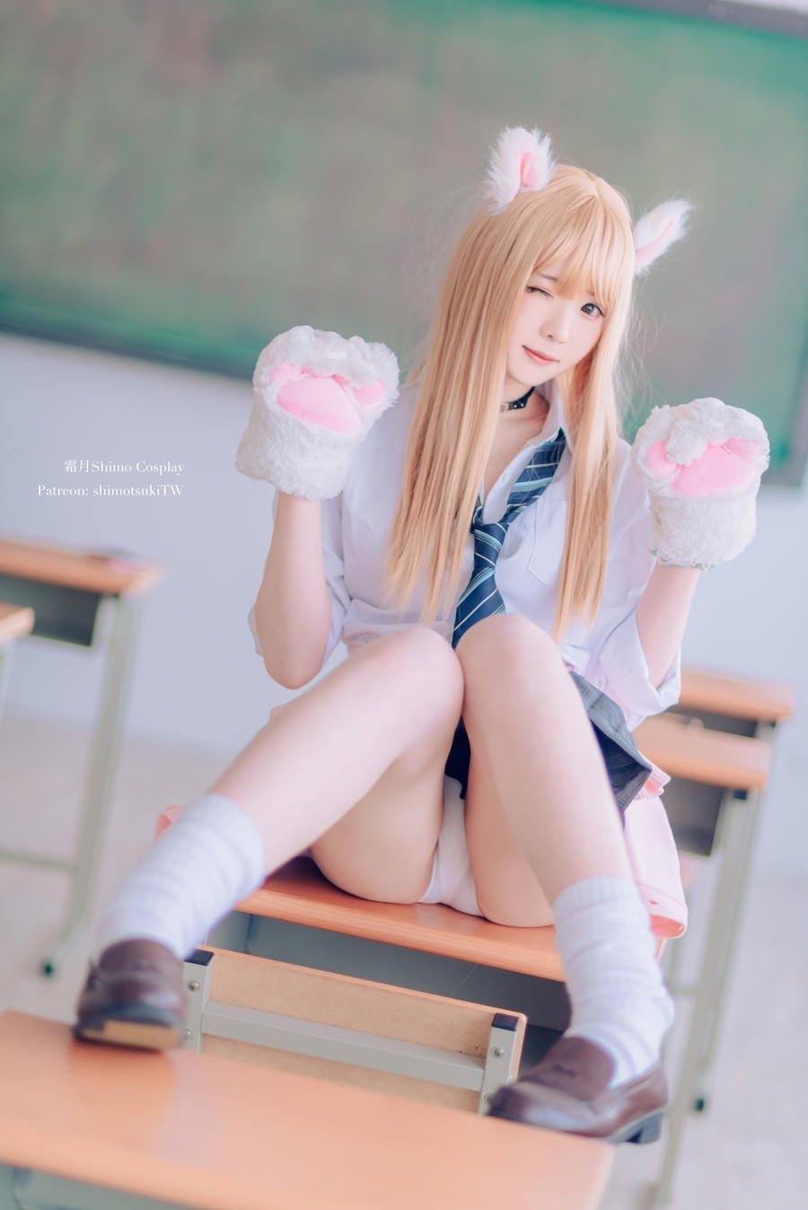 图片[2]-No.039-金发制服 [8P]