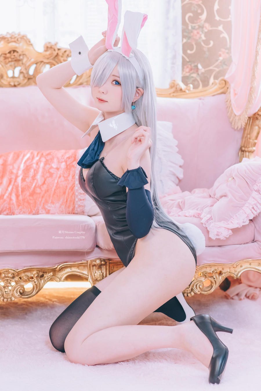 图片[2]-No.046-七大罪 伊丽莎白 兔女郎 [16P]