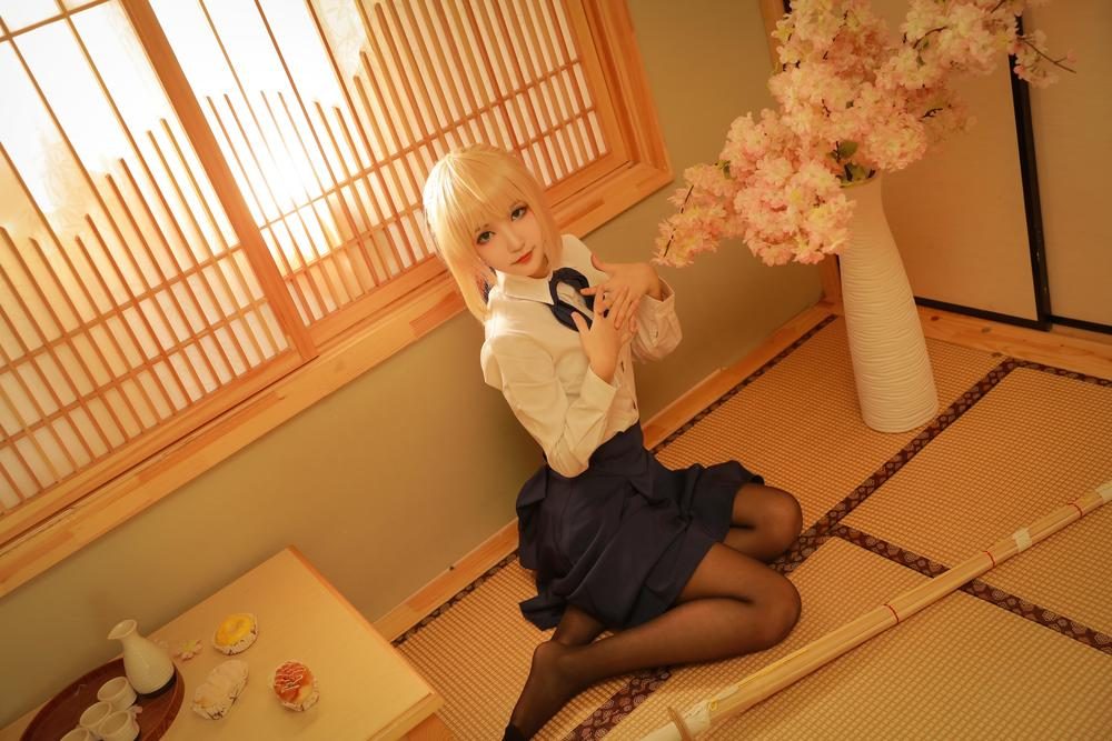 图片[2]-No.002-saber常服 [9P]