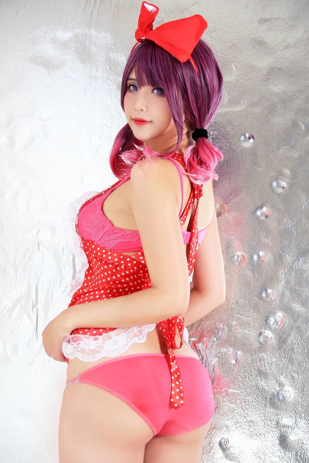 图片[3]-No.026-Red Heart Apron [10P]