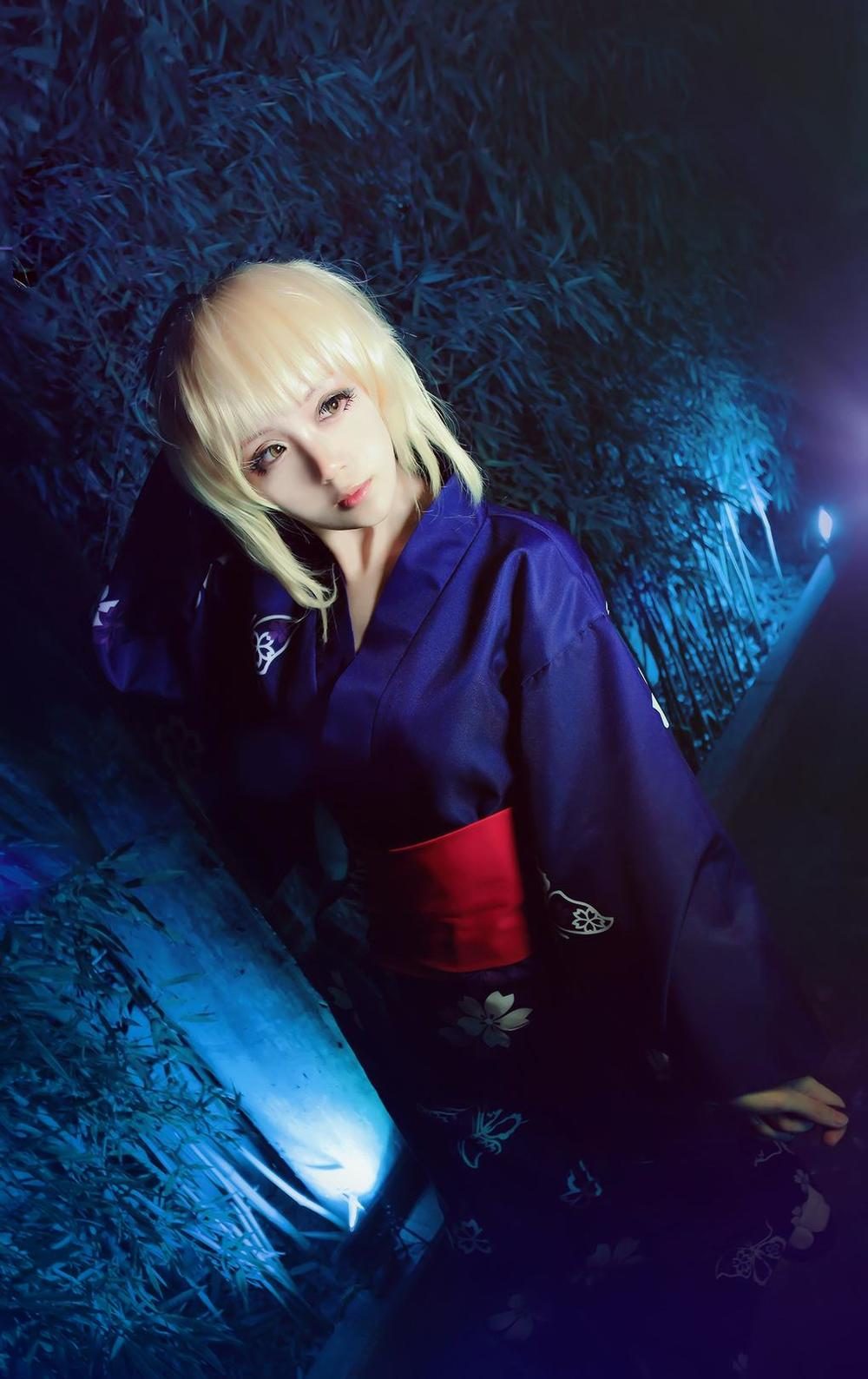 图片[2]-No.014-FATE Saber 浴衣 [8P]