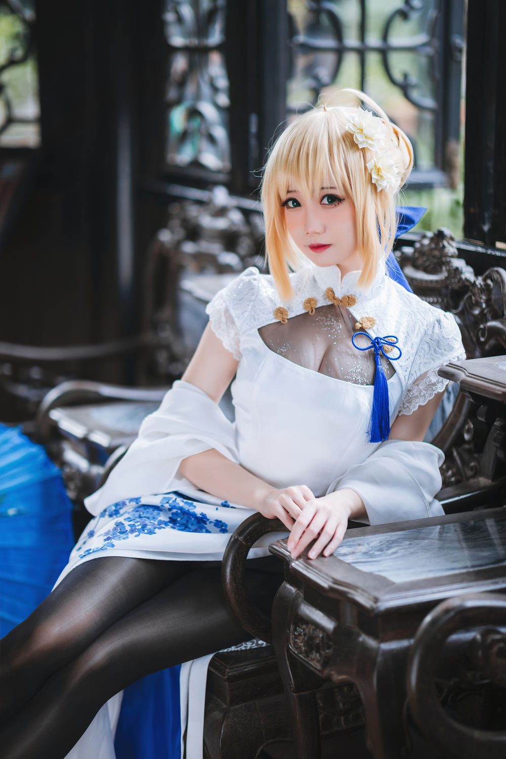 图片[2]-No.001-saber旗袍 [28P]