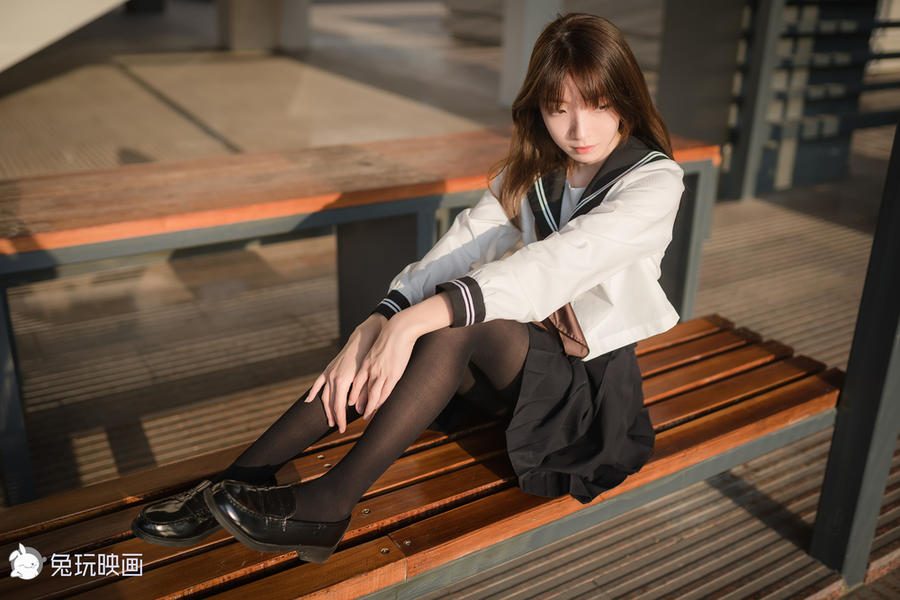 图片[3]-No.001-黄昏里的JK [39P]