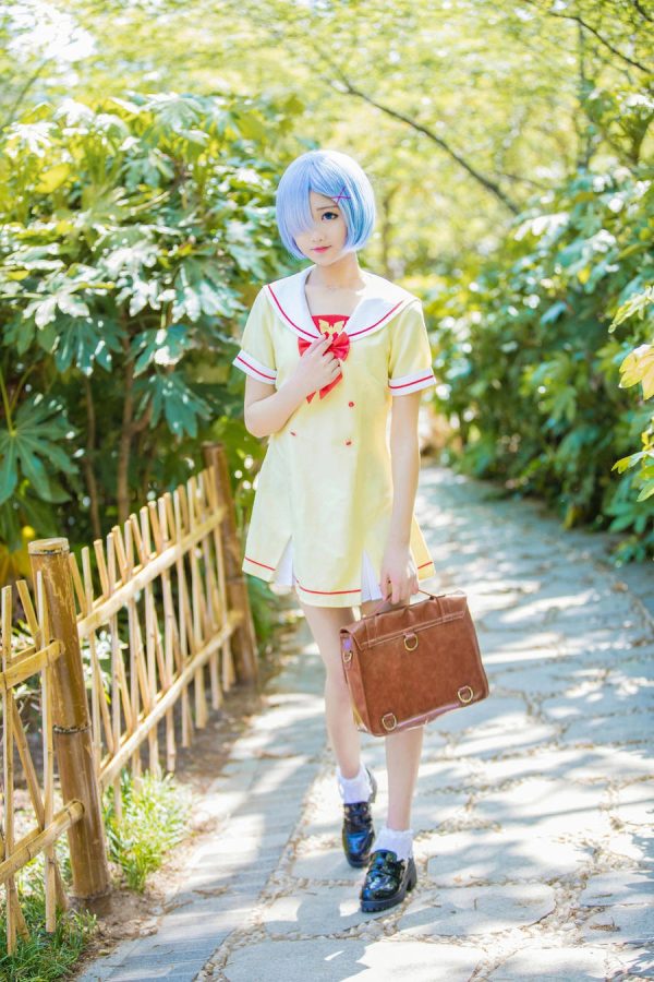 No.023-RE从零开始的异世界生活 蕾姆JK2 [9P]-慕色阁