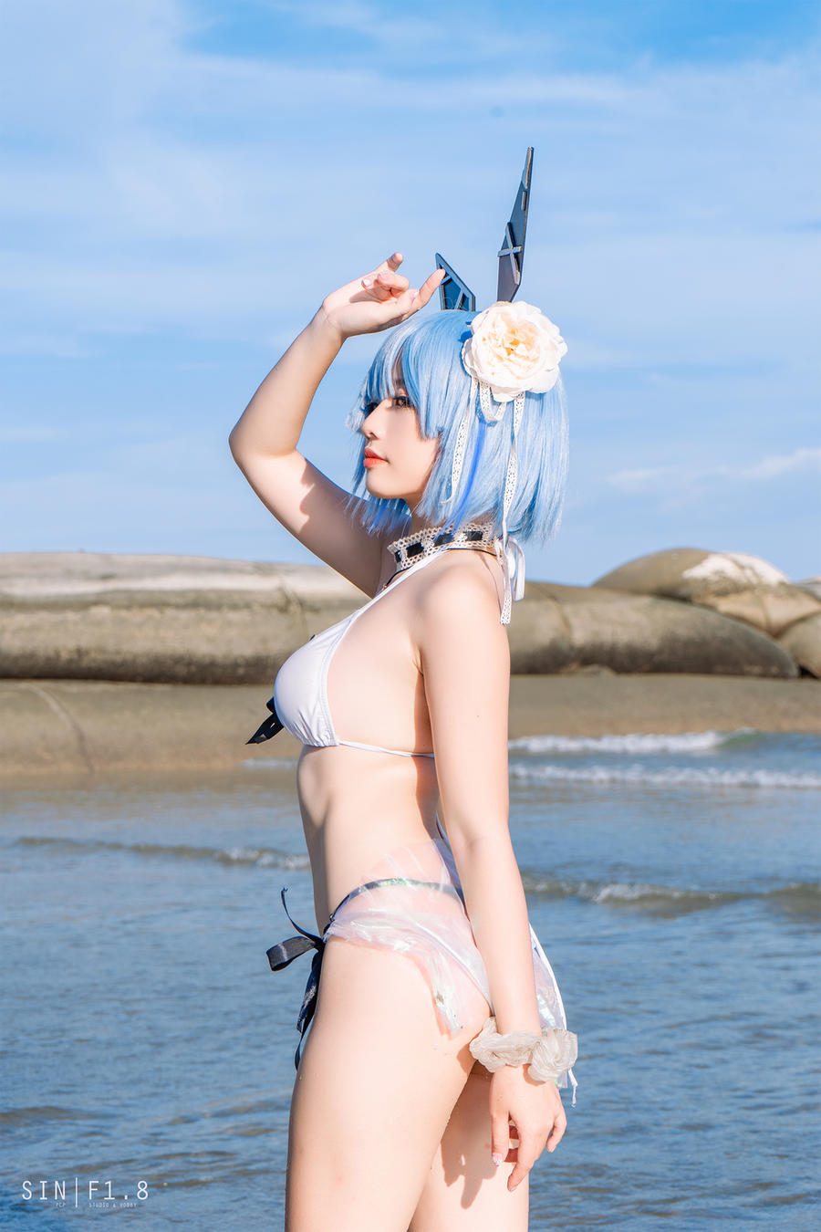 图片[3]-No.011-Gascogne swimsuit [20P]