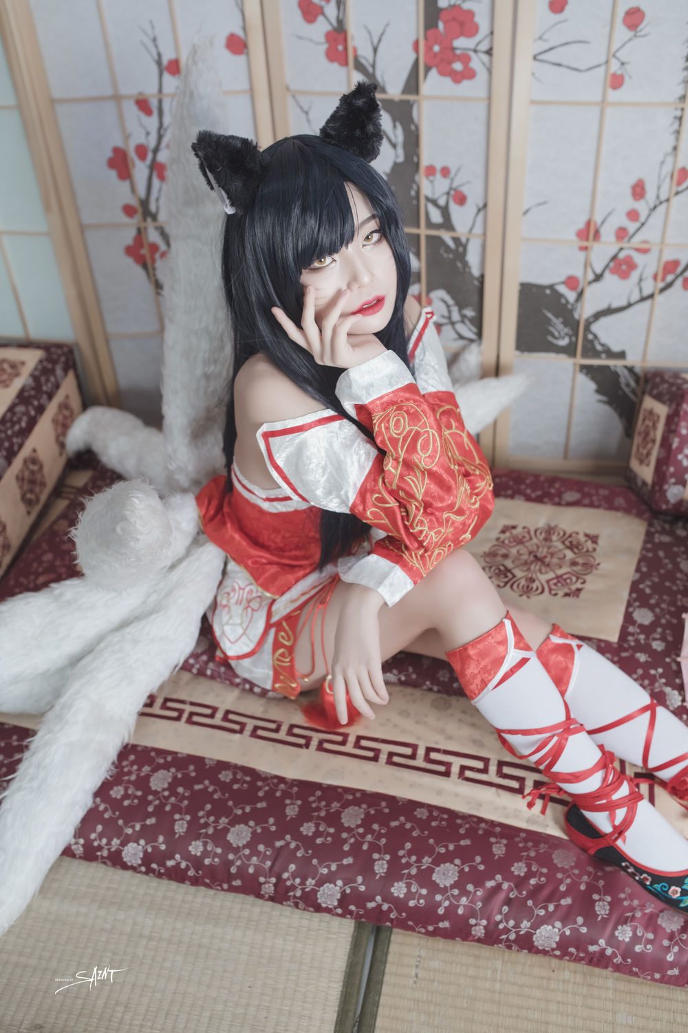 图片[3]-No.007-[SAINT Photolife] cosplay-Original Ahri [53P]