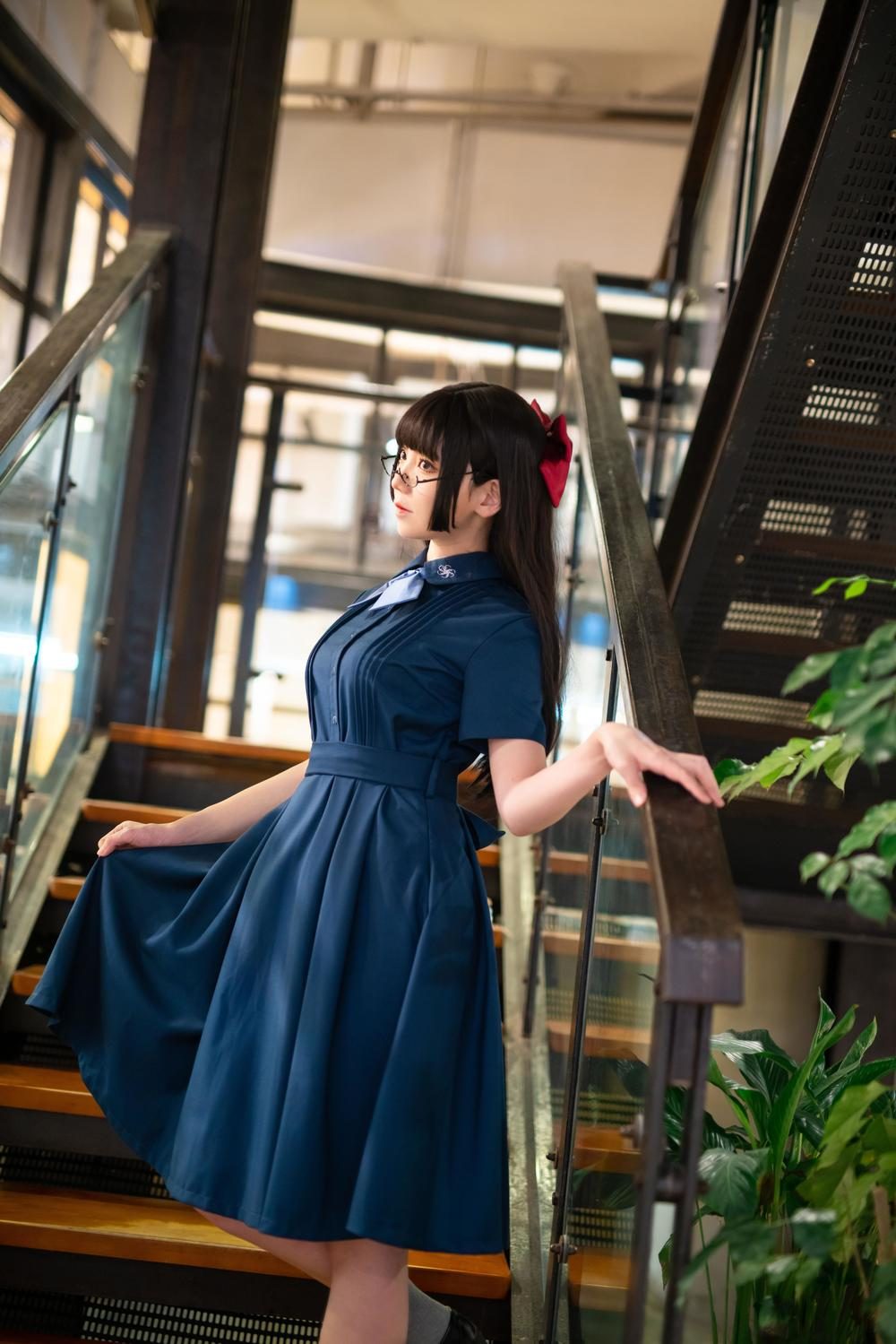 图片[3]-No.070-JK制服 御茶 [12P]