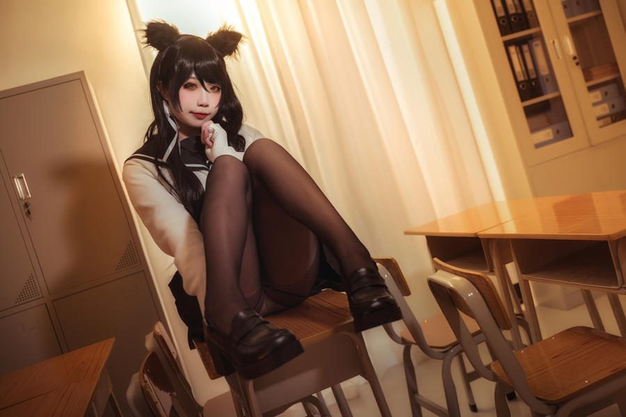 图片[3]-No.011-碧蓝航线 爱宕高雄制服 [35P]