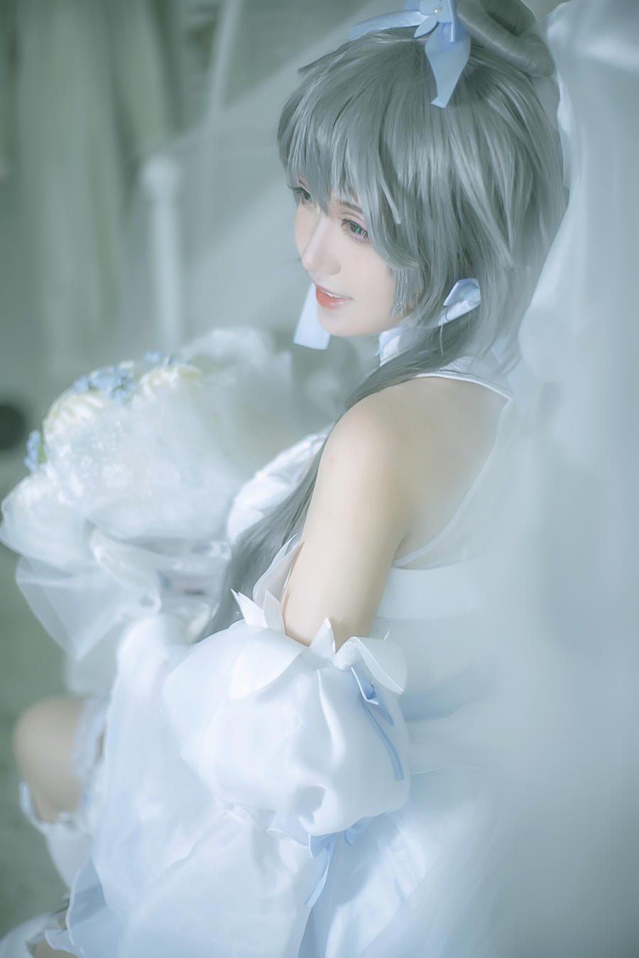 图片[2]-No.017-VOCALOID 洛天依婚纱 [10P]