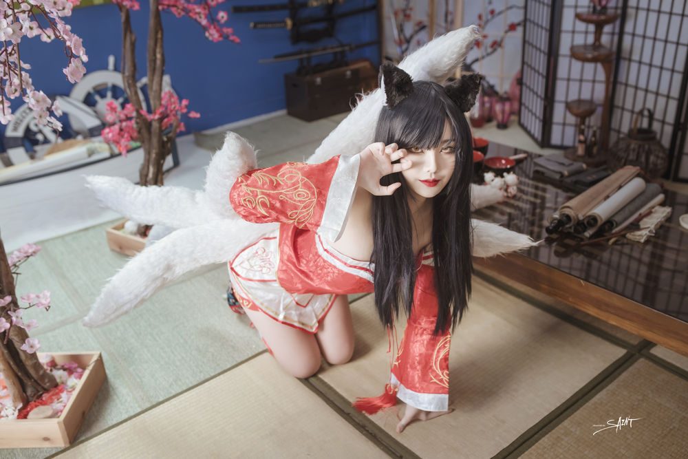 图片[2]-No.007-[SAINT Photolife] cosplay-Original Ahri [53P]