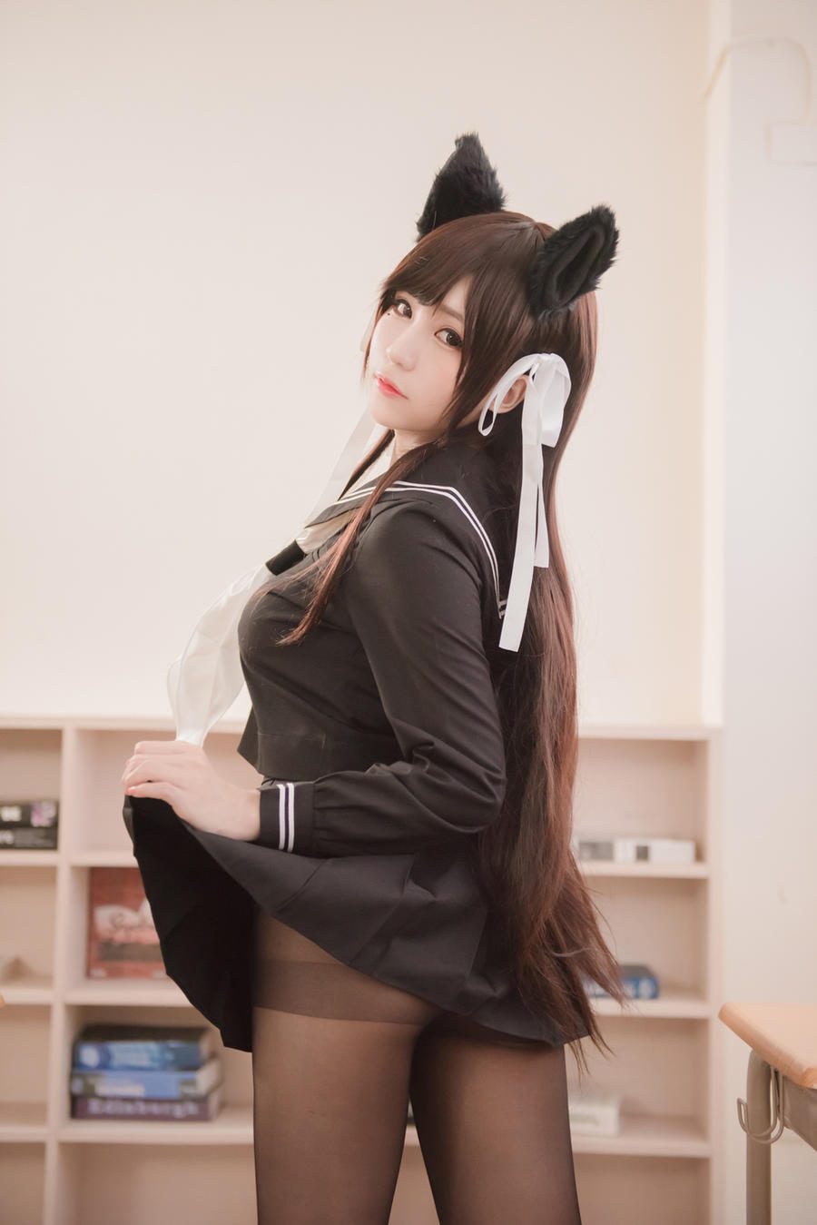 图片[2]-No.007-黑丝兽耳 [14P]