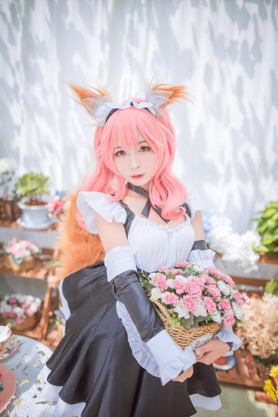 图片[2]-No.001-FGO 玉藻前女仆 [9P]