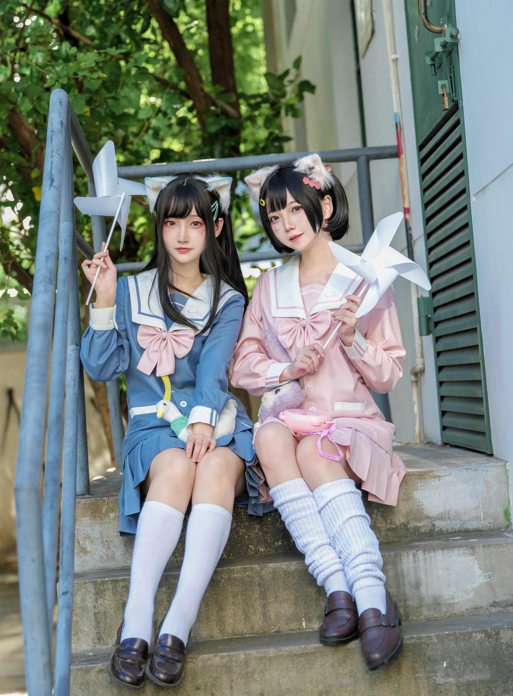 图片[2]-No.068-JK穿搭 橘子酱 [10P]
