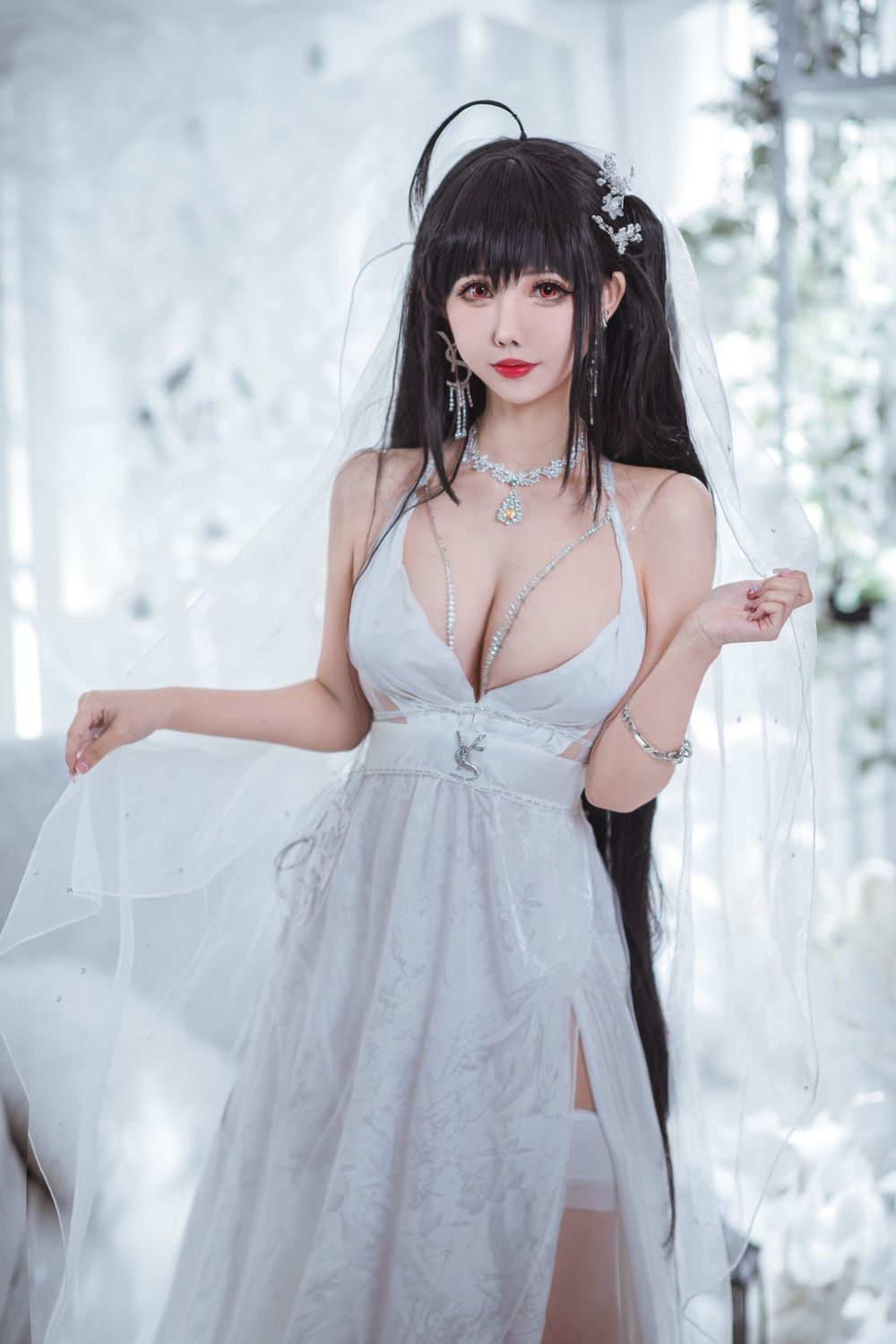 图片[2]-No.008-大凤纯白婚纱 [30P]