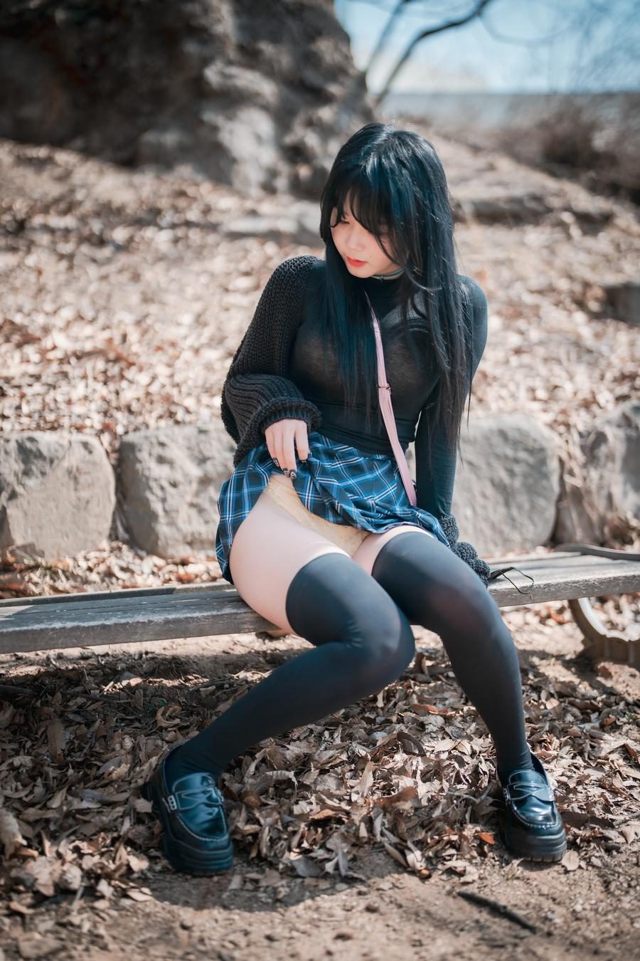 图片[2]-No.046-[DJAWA] Early Spring Walk in March [141P]