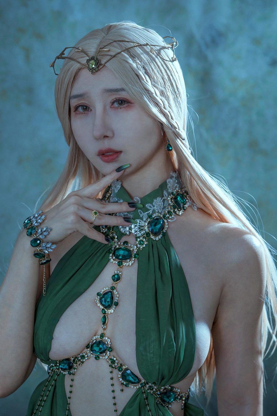 图片[3]-No.032-奶桃 Tourmaline Malachite 孔雀石 [40P]